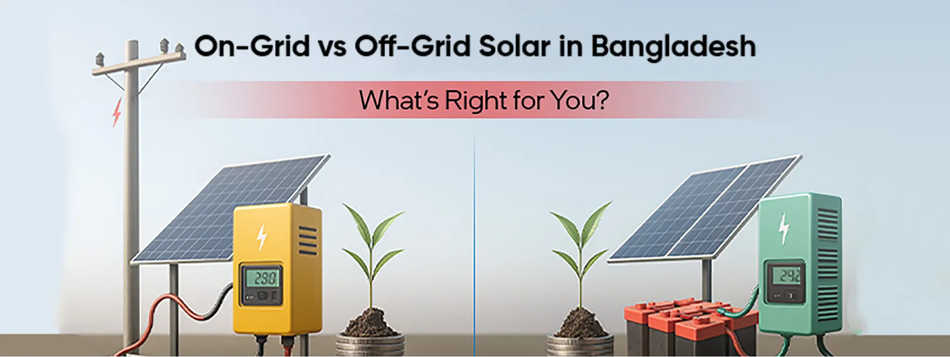 On-Grid vs Off-Grid Solar in Bangladesh